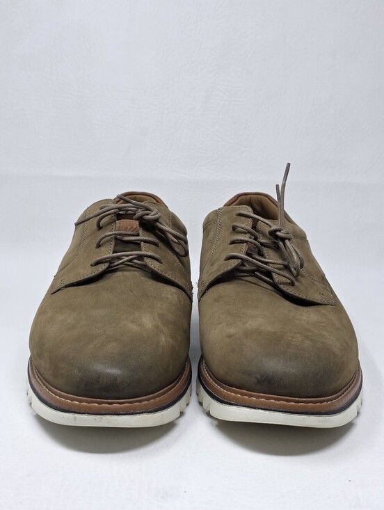 Johnston & Murphy Braydon 20-5582 Oxford Men\'s Size 10.5 Dark Taupe Dress Shoes main image 6